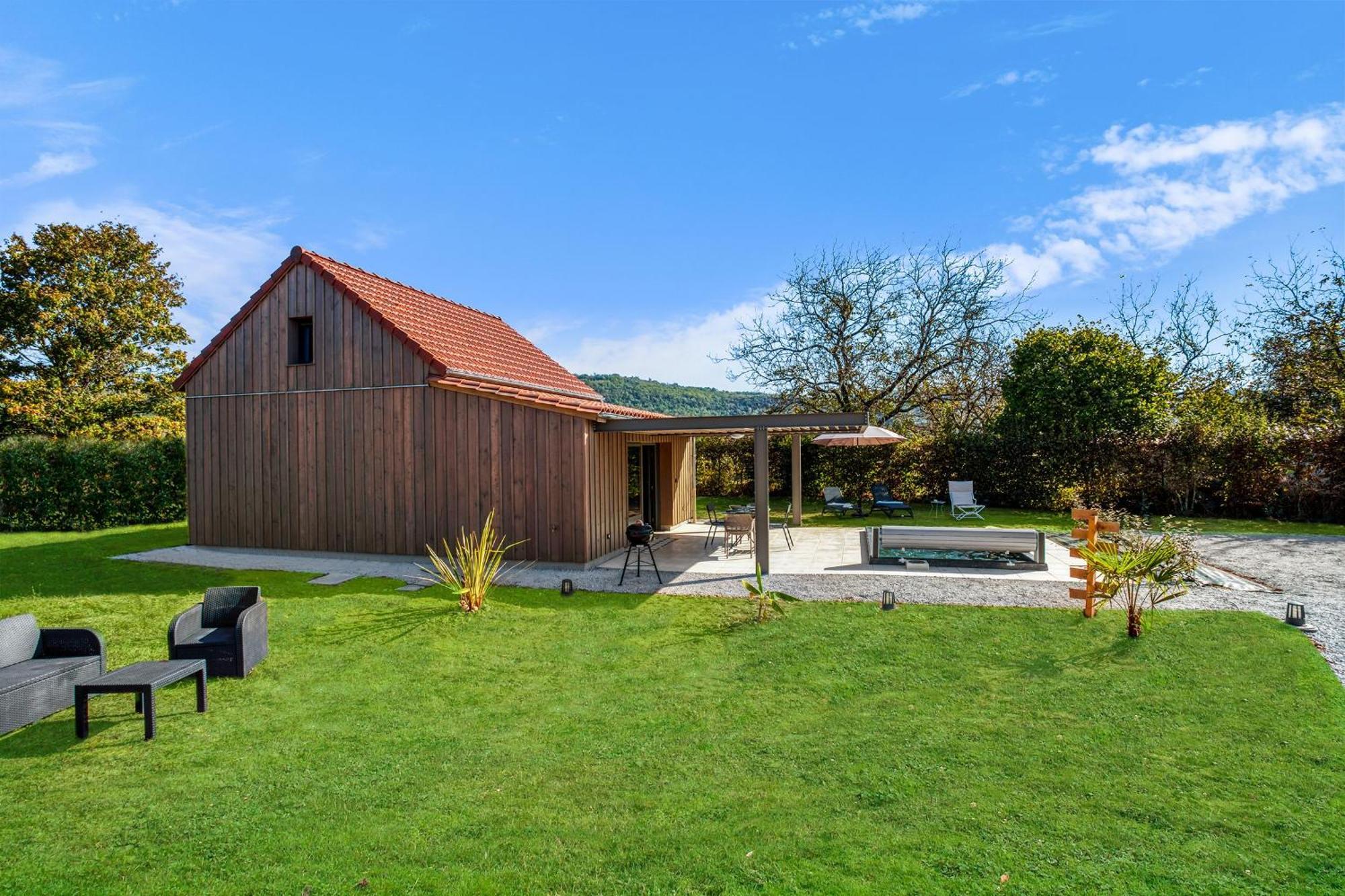 La Plaine Aux Etoiles - Maison Individuelle Avec Piscine Balneo Privative Et Jardin Домм Экстерьер фото