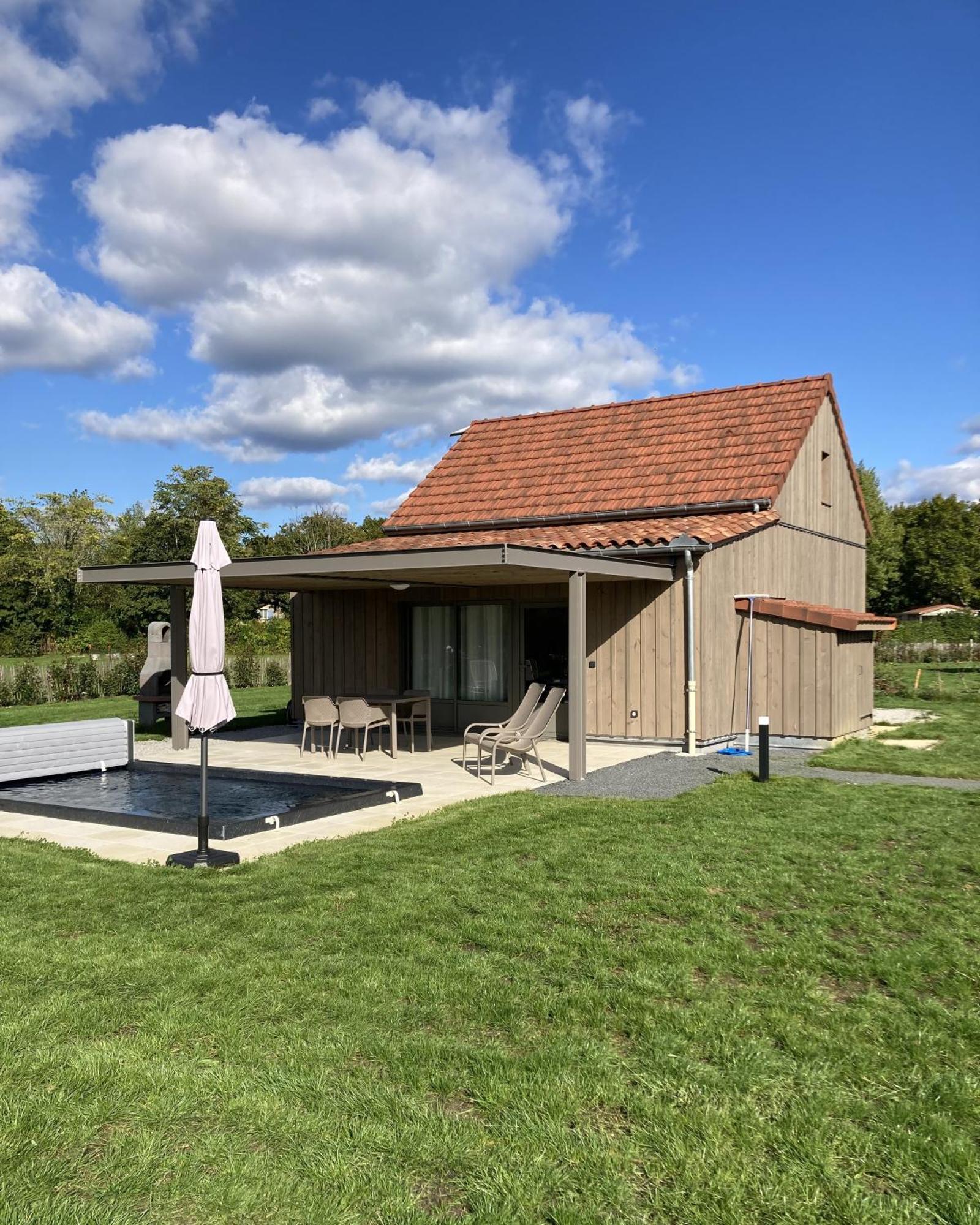 La Plaine Aux Etoiles - Maison Individuelle Avec Piscine Balneo Privative Et Jardin Домм Экстерьер фото